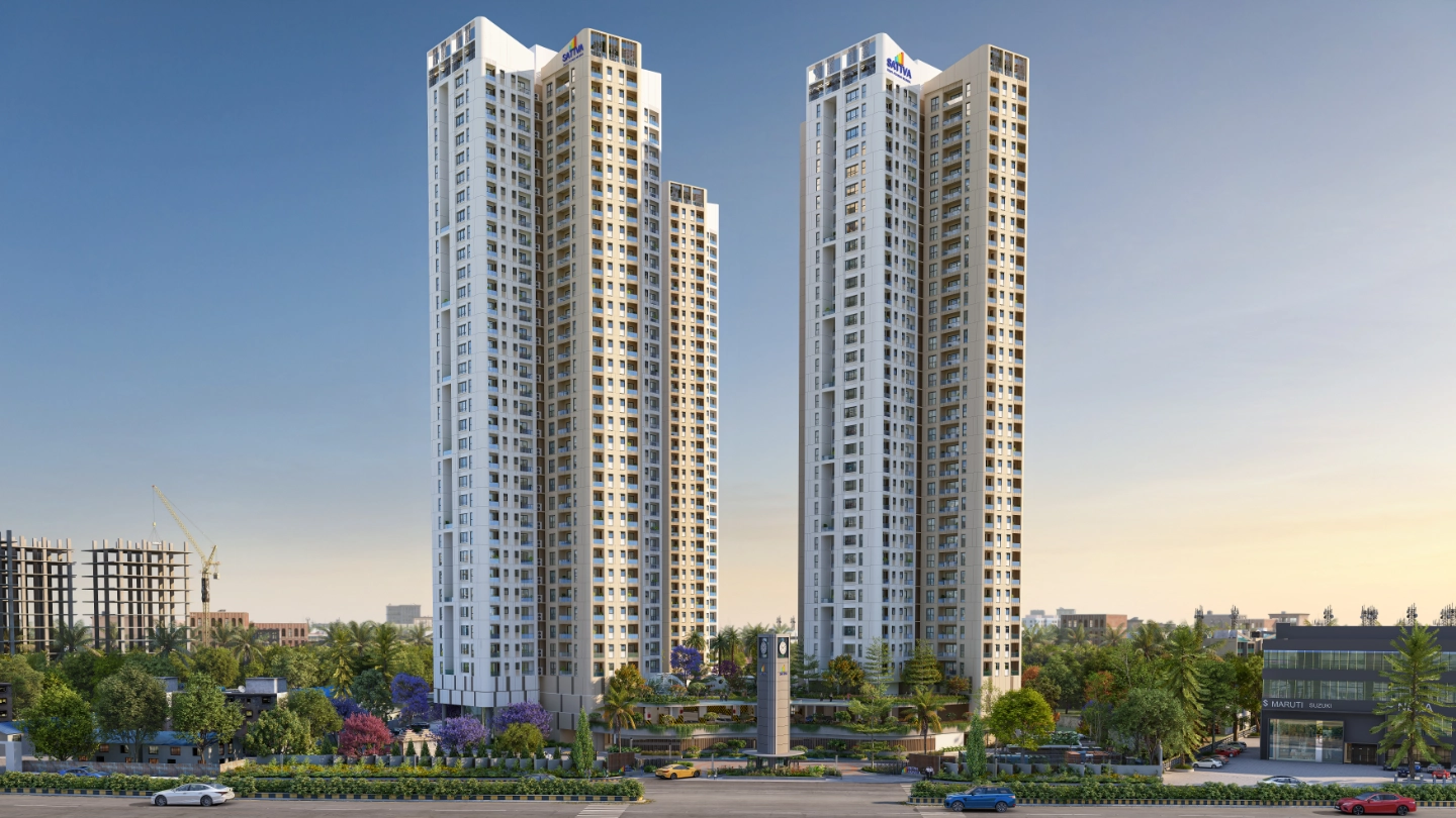 Grand project entry of Sattva Aaranya Mysore Road